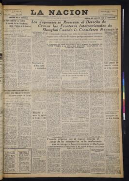 La Nación - 10 de enero de 1938