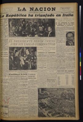 La Nación - 6 de junio 1946