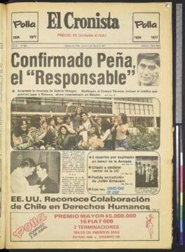 El Cronista - 31 de marzo de 1977