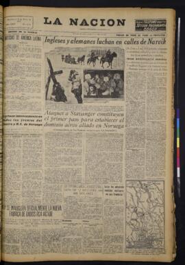 La Nación - 18 de abril de 1940