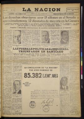 La Nación - 8 de marzo de 1937