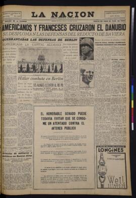 La Nación - 24 de abril de 1945