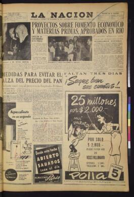 La Nación - 2 de diciembre de 1954