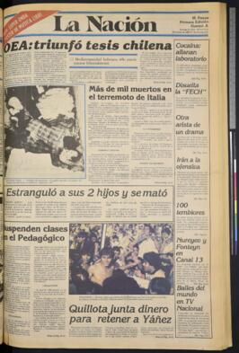 La Nación - 25 de noviembre de 1980