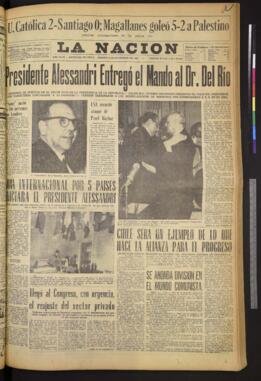 La Nación - 8 de diciembre de 1962