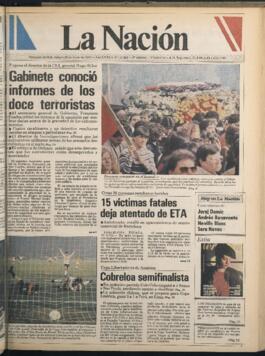 La Nación - 20 de junio de 1987