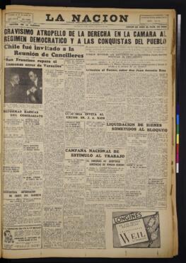 La Nación - 19 de julio de 1945