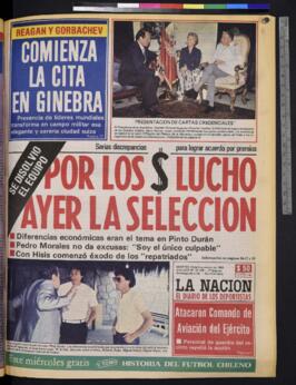 La Nación - 19 de noviembre de 1985
