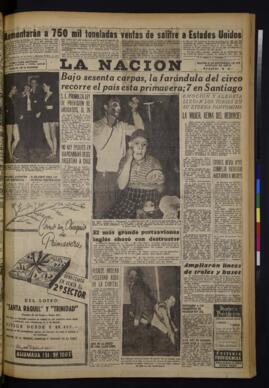 La Nación - 23 de septiembre de 1952