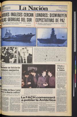 La Nación - 25 de abril de 1982
