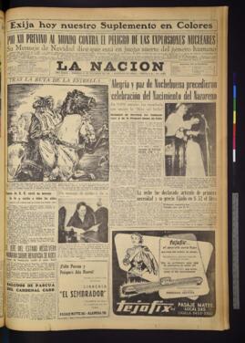 La Nación - 25 de diciembre de 1955