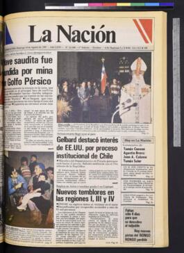 La Nación - 16 de agosto de 1987