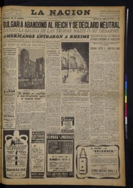 La Nación - 27 de agosto de 1944