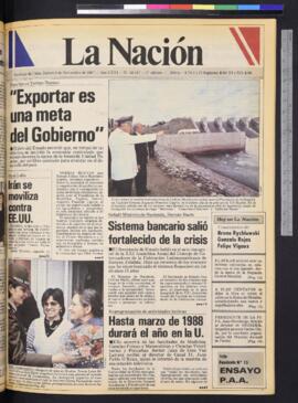 La Nación - 5 de noviembre de 1987