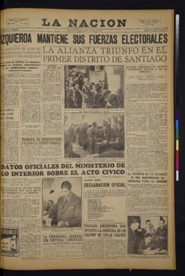 La Nación - 7 de abril de 1947