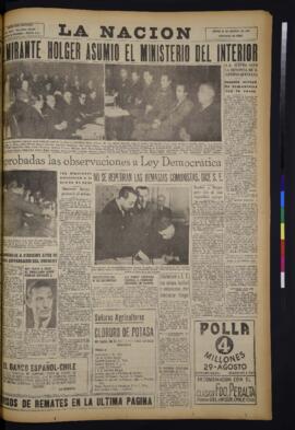 La Nación - 26 de agosto de 1948