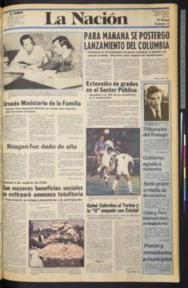 La Nación - 11 de abril de 1981