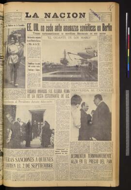 La Nación - 25 de agosto de 1962