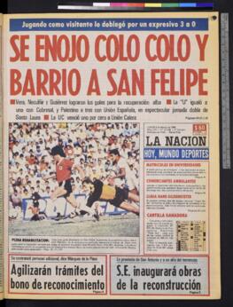 La Nación - 3 de marzo de 1986