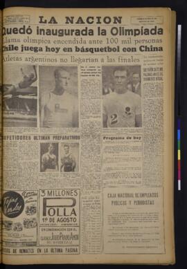 La Nación - 30 de julio de 1948