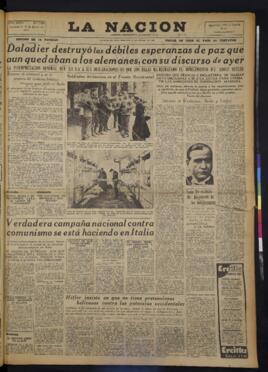 La Nación - 11 de octubre de 1939