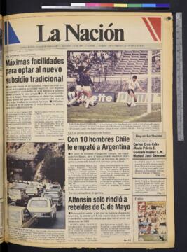 La Nación - 20 de abril de 1987