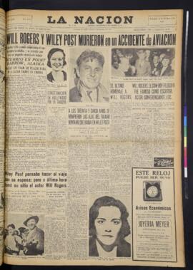 La Nación - 17 de agosto de 1935