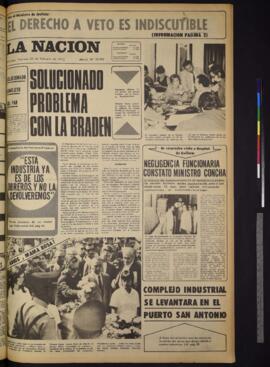 La Nación - 25 de febrero de 1972