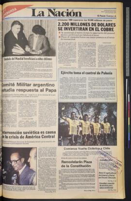 La Nación - 27 de octubre de 1981