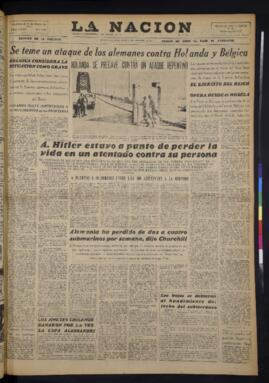 La Nación - 9 de noviembre de 1939