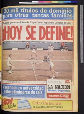 La Nación - 21 de abril de 1985