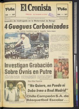 El Cronista - 20 de mayo de 1977