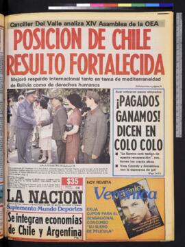 La Nación - 17 de noviembre de 1984