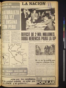 La Nación - 20 de marzo de 1971