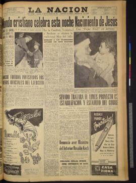 La Nación - 24 de diciembre de 1955