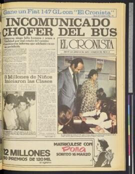 El Cronista - 11 de marzo de 1980
