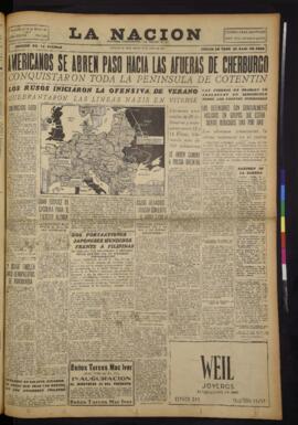 La Nación - 24 de junio de 1944