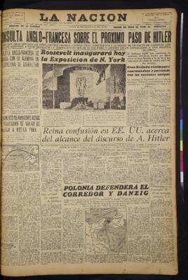 La Nación - 30 de abril de 1939