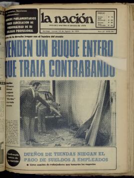 La Nación - 30 de agosto de 1973