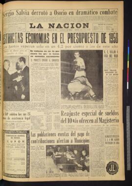 La Nación - 31 de agosto de 1957