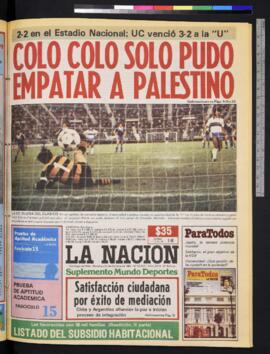 La Nación - 21 de octubre de 1984