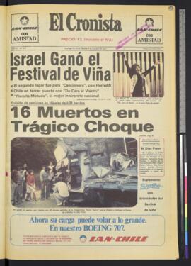 El Cronista - 8 de febrero de 1977