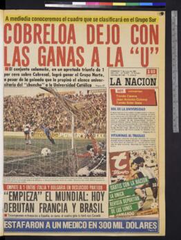 La Nación - 1 de junio de 1986