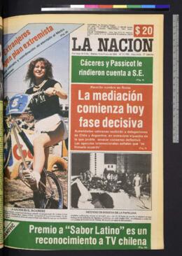 La Nación - 10 de enero de 1984