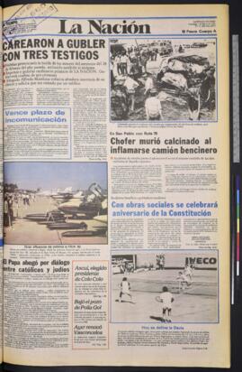 La Nación - 7 de marzo de 1982