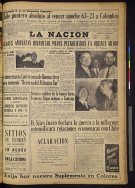 La Nación - 12 de agosto de 1956