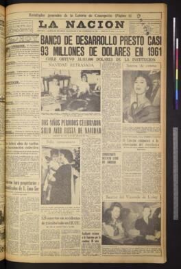 La Nación - 27 de diciembre de 1961
