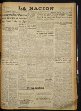 La Nación - 24 de abril de 1938