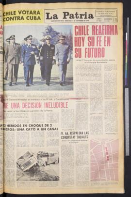 La Patria - 11 de septiembre de 1974