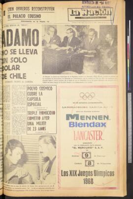 La Nación - 14 de octubre de 1968